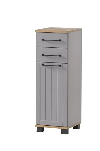 MÖBELPARTNER Badschrank Jelda 154217 platingrau