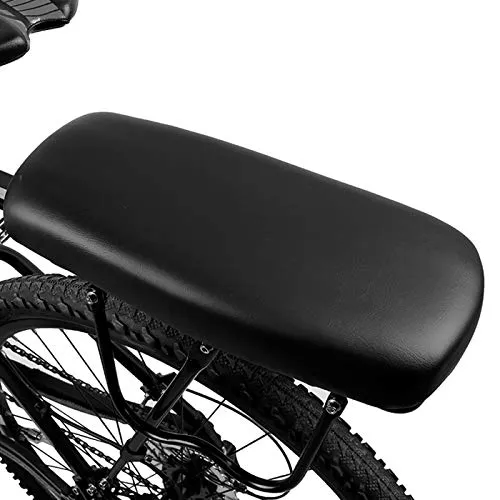 auvstar Fahrradrücksitz,Kinder Fahrrad Hinten Sitz Kissen,Bike Rücksitz Dickere Weiches Polster,Universal Rücksitzkissen für Fahrräder(Erwachsene und Kinder)