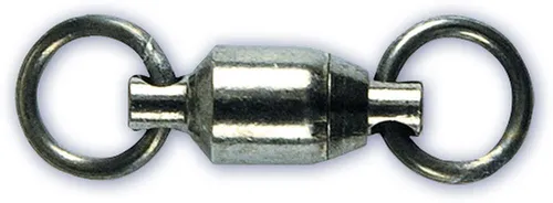 Black Cat Kugellagerwirbel 5 Stück Gr.5 in silber von Black Cat