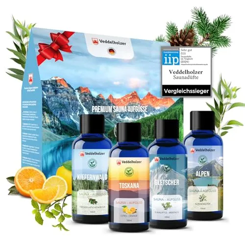 Produktbild Veddelholzer BIO Saunaaufguss Set