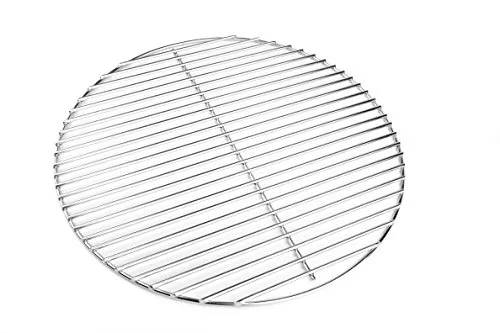 HeRo24 Grillrost Edelstahl 44,5cm Alles in 5mm ! für 45,46,47cm Kugelgrill passt auch für Weber und viele mehr