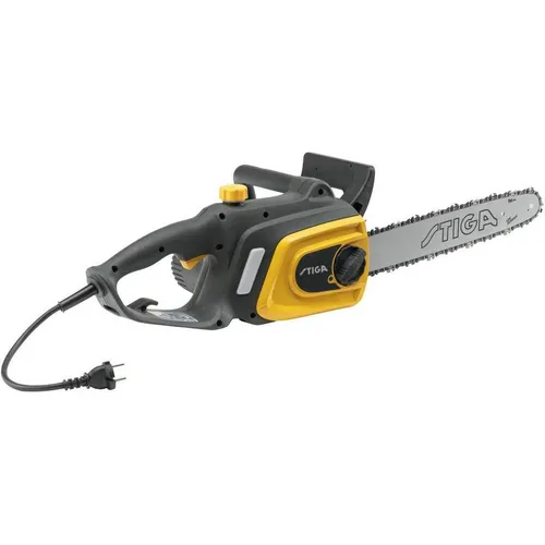 Stiga Elektro Kettensäge CS 118c - 1.800 Watt, 35 cm Schwertlänge - Sägen - Leistungsstarke Elektro Kettensäge mit 1.800 Watt für schnelles und präzises Schneiden, ideal für Gartenarbeiten und DIY-Projekte.