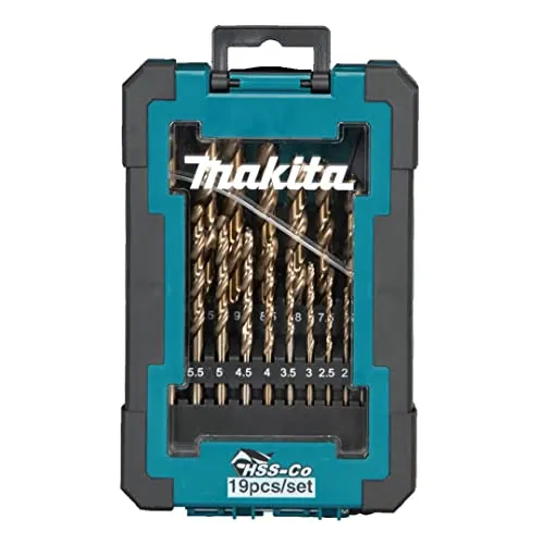 HSS-CO Metallbohrer Set (19-teilig) Makita