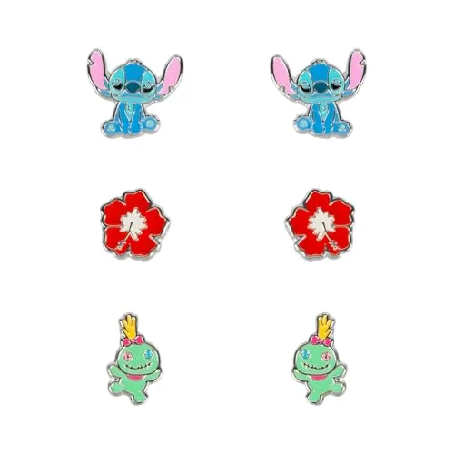 PEERS HARDY Set 3 Ohrringe Sttich Mit Blume