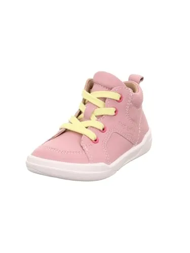 Superfit Mädchen Superfree Lauflernschuhe, Rosa Gelb 5520, 26 EU Weit