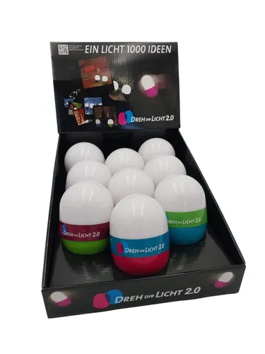 9x Ei Dreh Dir Licht 2.0