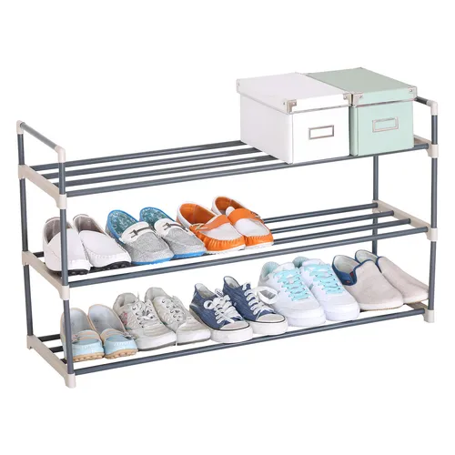 XXL 3 Schicht Schuhablage Schuhregal Schuhständer Schuhschrank Ständer SR0006