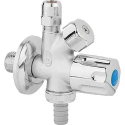 Geräteanschlussventil Kombi-Eck 1/2'' x 3/8'' x 3/4''