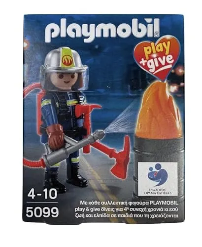 Playmobil 5099 FIREMAN * EXKLUSIVE CODE * PLAY AND GIVE 2015