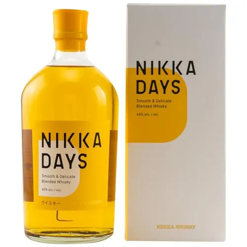 Nikka Days - Japanischer Blended Whisky - Whisky, idealer Einstieg in die Welt der japanischen Whiskys mit milden Aromen zu einem erschwinglichen Preis.