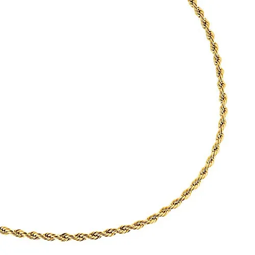 Heideman Halskette Damen Caius - Elegante goldfarbene Edelstahlkette - Ketten für Damen mit klarem, puristischem Design und hochwertiger PVD-Beschichtung in Gelbgold. Ideal für jeden Anlass und hautsympathisch dank allergikerfreundlichem Material.