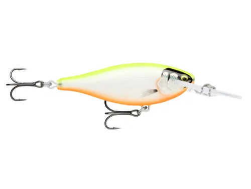 WOBBLER RAPALA SHAD RAP ELITE 5,5cm/7g F - Gilded Chartreuse Orange Belly (SRE55