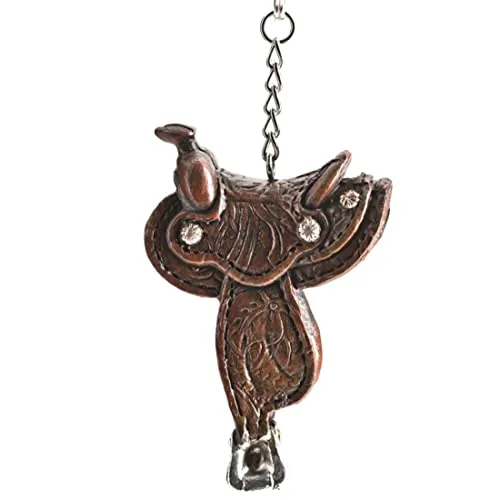 The Route 66 Shop Western Schlüsselanhänger Sattel braun