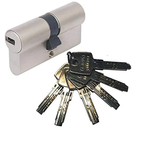 ABUS EC550 Profil-Doppelzylinder 40/40mm mit 6 Schlüsseln von ABUS