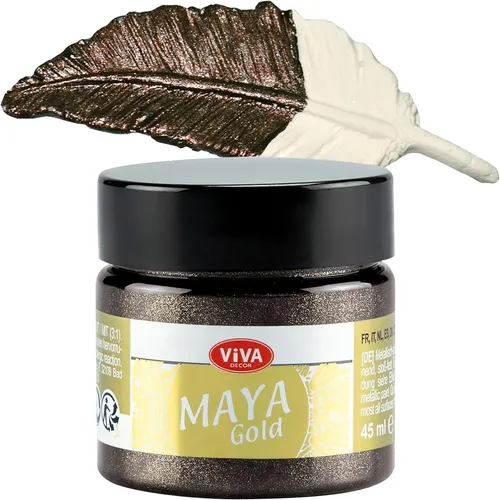 ViVA DECOR Maya Gold 45 ml kakao von Viva Decor