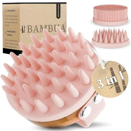 BAMBUA Kopfhaut Massagebürste von BAMBUA