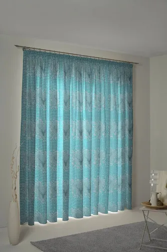 Wirth Vorhang Stuben (1 St), Kräuselband, blickdicht, Jacquard