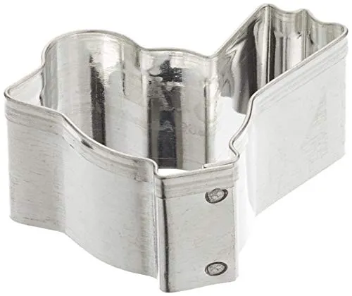 Städter Ausstechform, Weißblech, Silber, 4 cm