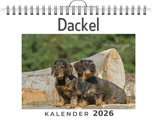 Tim Lange | Dackel | Kalender | Deutsch | 2026 | FlipFlop | EAN 9783695318896