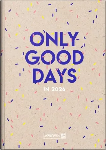 BRUNNEN Buchkalender Mod. 795 '26 „Confetti“ | A5, Papier