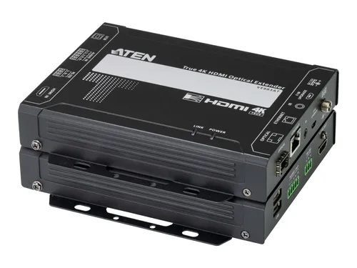 ATEN 4K HDMI Opt. Extender 300M (VE883AK1) - Kabel & Adapter - Extender für Video und Audio mit beeindruckender Reichweite von bis zu 300 m, ideal für professionelle Anwendungen und Heimkinos.