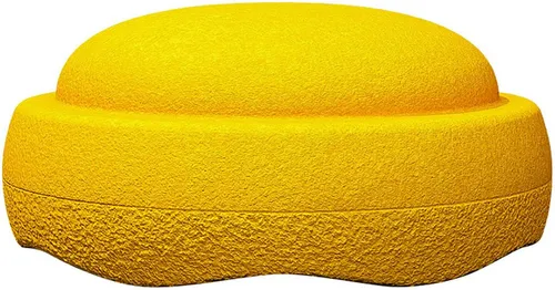 Stapelstein Original Gelb, ø 27,5 cm x 12 cm - Entdeckerspielzeug für kreative Bewegungsförderung, unterstützt die frühkindliche Entwicklung und ist ideal für drinnen und draußen. Robuste und sichere Materialien, ausgezeichnet mit dem 'spiel gut'-Siegel.