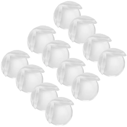 12x Eckenschutz, Kantenschutz für Tisch, Stuhl, Regal - Stoßschutz aus Silikon