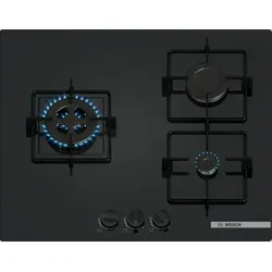 Bosch Gaskochfeld PNC6B6K30 mit 3 Brennern