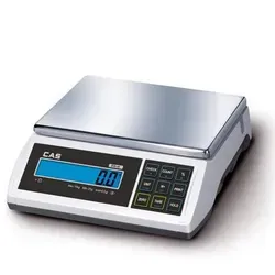 CAS EDH, Zählwaage, Inventurwaage, großer Speicher, Wägebereich max. 30 kg, Ablesbarkeit 1 g