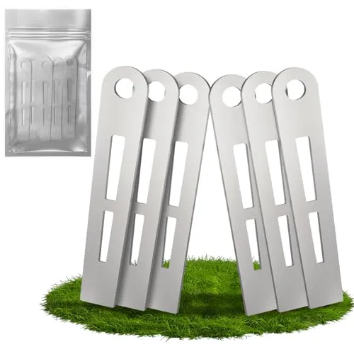 HA BIN Rasentrimmer Messer für Einhell Akku-Rasentrimmer (Ersatzmesser, Edelstahl, L)