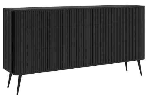 Selsey Sideboard Ovarlo, schwarz, 168 cm breit in schwarz von Selsey