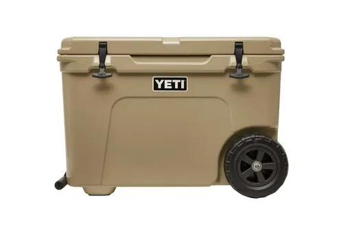 Yeti Tundra Haul Kühlbox mit Rädern - Robuste Kühlbox auf Rädern, ideal für Outdoor-Abenteuer. Überlegene Isolierung hält Eis länger gefroren, perfekt für Angeln, Jagen und Camping.