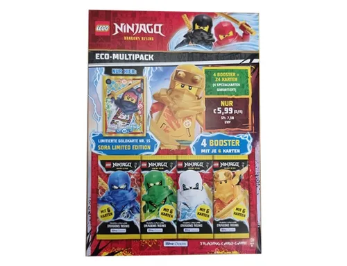 LEGO Ninjago Trading Cards Serie 9 Dragons Rising – 1x Multipack ohne Auswahl