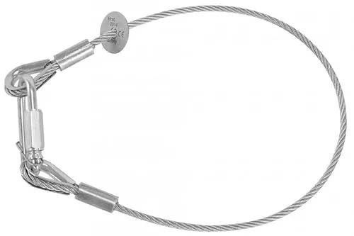 Riggatec Sicherungsseil, Safety 60 cm x 12 mm bis 95 kg