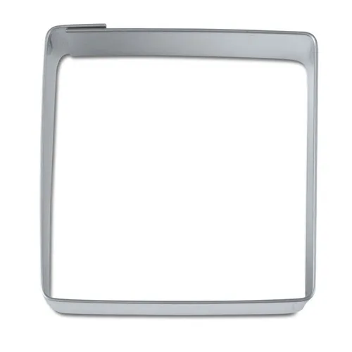 Ausstechform Quadrat 4,4 cm Ausstecher quadratisch Städter Edelstahl