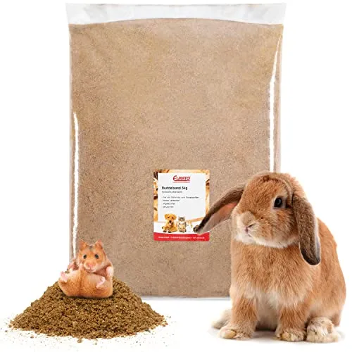 Elmato 12080 Spezial Buddelsand für Nager, Enten, Vögel, Katzen 5 kg