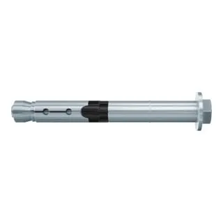 fischer Hochleistungsanker FH II 18/25 S - 20 Stück - Bolzenanker mit internationalen Zulassungen für maximale Sicherheit, ideal auch in Erdbebengebieten. Geringer Überstand und hohe Quertragfähigkeit ermöglichen weniger Befestigungspunkte und eine kräfteschonende Montage.