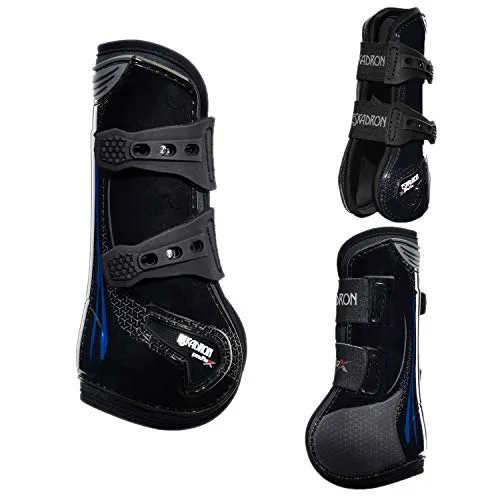 Gamaschen Standard PRO.FLEX SPORT F vorne in schwarz von Eskadron