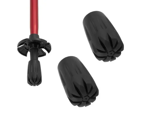 MidGard Nordic-Walking-Stöcke Ersatz-Pads Gummipads Gummipuffer Gummifüße für Wanderstöcke (2 St)