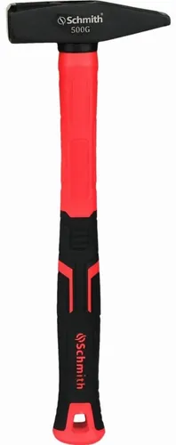 Schmith Schlosserhammer 500 g mit Fiberglas-Stiel Profi Handwerkzeug Bau Werkstatt Industrie