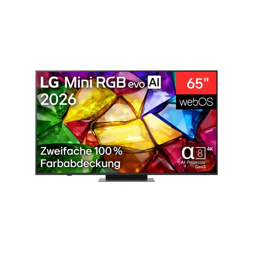 LG 65MRGB86B9A Mini RGB evo TV – 65 Zoll UHD 4K SMART TV