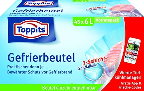 Frischhaltebeutel von Toppits