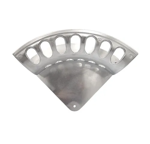 Alu Wand Schlauchhalter 35x14 cm - Schlauchhalter aus robustem Aluminium, ideal für die platzsparende Aufbewahrung von Gartenschläuchen, perfekt für den Garten oder die Garage.