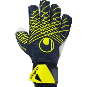 uhlsport Torwarthandschuhe Prediction Soft Flex - Größe 10 für Damen und Herren - Torwarthandschuhe mit FLEX-FRAME Fingersafe für optimale Fingerstabilisierung und großem Grip durch rutschfeste Naturlatex-Beschichtung. Ideal für alle Wetterbedingungen!