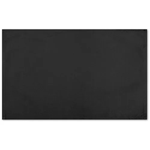 Bestlivings 1 Stück Tischsets Platzset Tischuntersetzer Platzdeckchen Tischdeko Tischmatte Essensunterlage Maße 30x45 cm, Farbe: schwarz - Jet Black