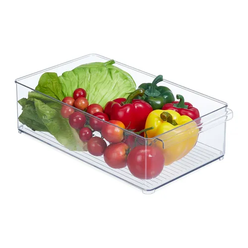 Kühlschrank organizer  Kühlschrankbehälter Aufbewahrungsbox transparent leicht