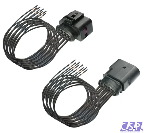 Stecker Set passt zu VW 8D0973734 / 8D0973834 Rep. Satz 8-pol 1,00mm² Kabelsatz