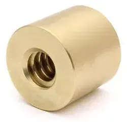 Produktbild Trapezgewindemutter ELRM 16X4 links Rotguss D36L32