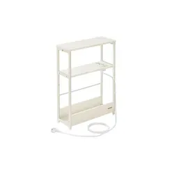 VASAGLE Beistelltisch mit Ladefunktion