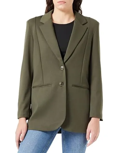 ICHI IHKATE SUS - Damen Blazer Oversize 20118123, Größe:XXL, Farbe:Forest Night (190414)